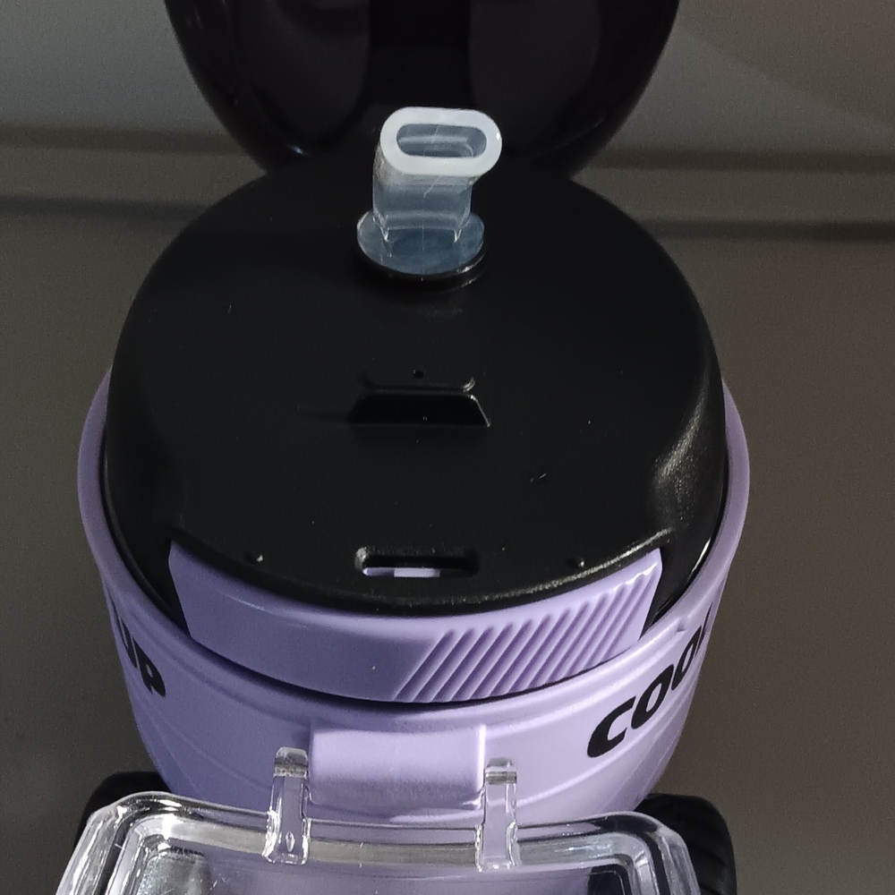 Kids Black And Purple Car Shaped Cool Cup - Picture 3 of 6
